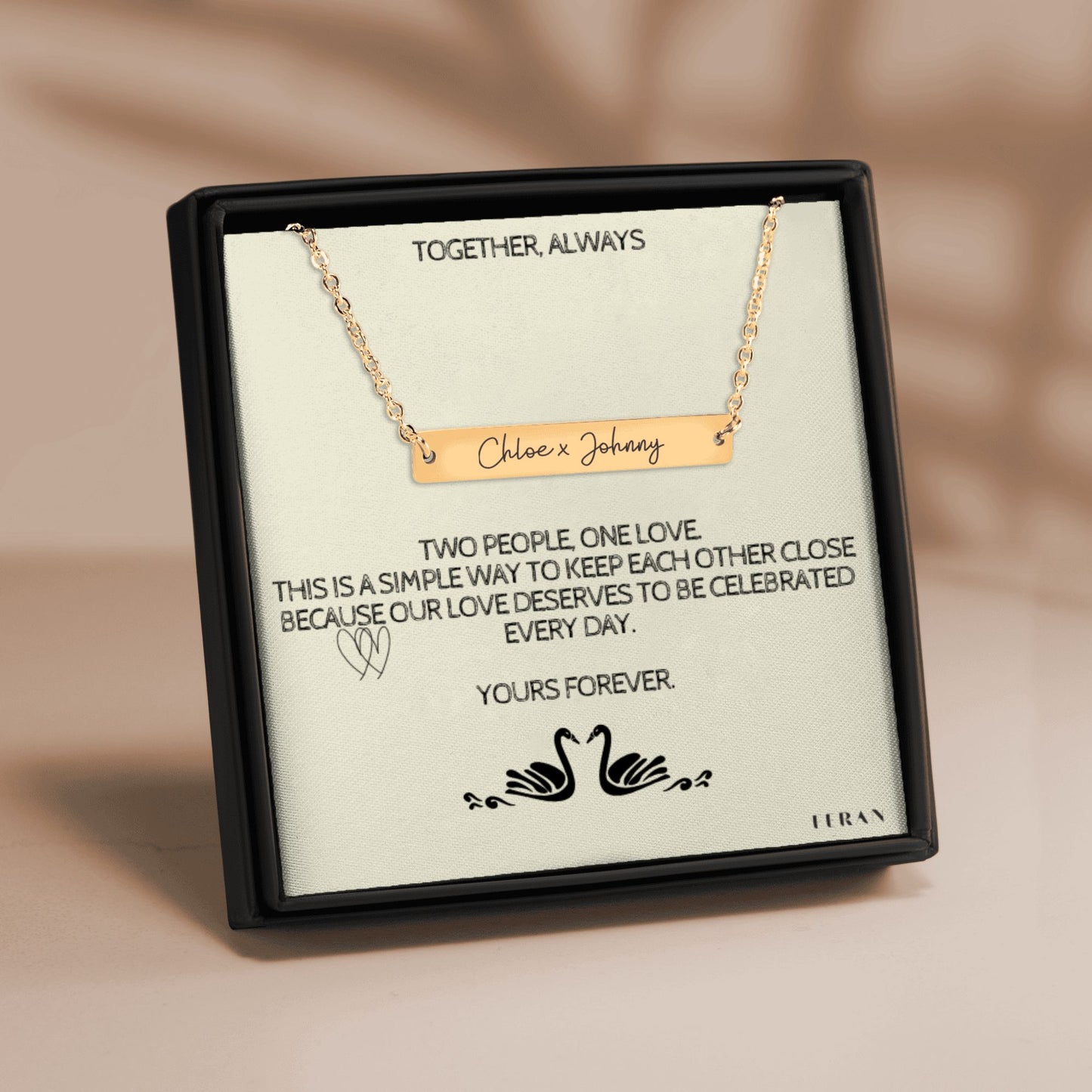 Name Tag Necklace