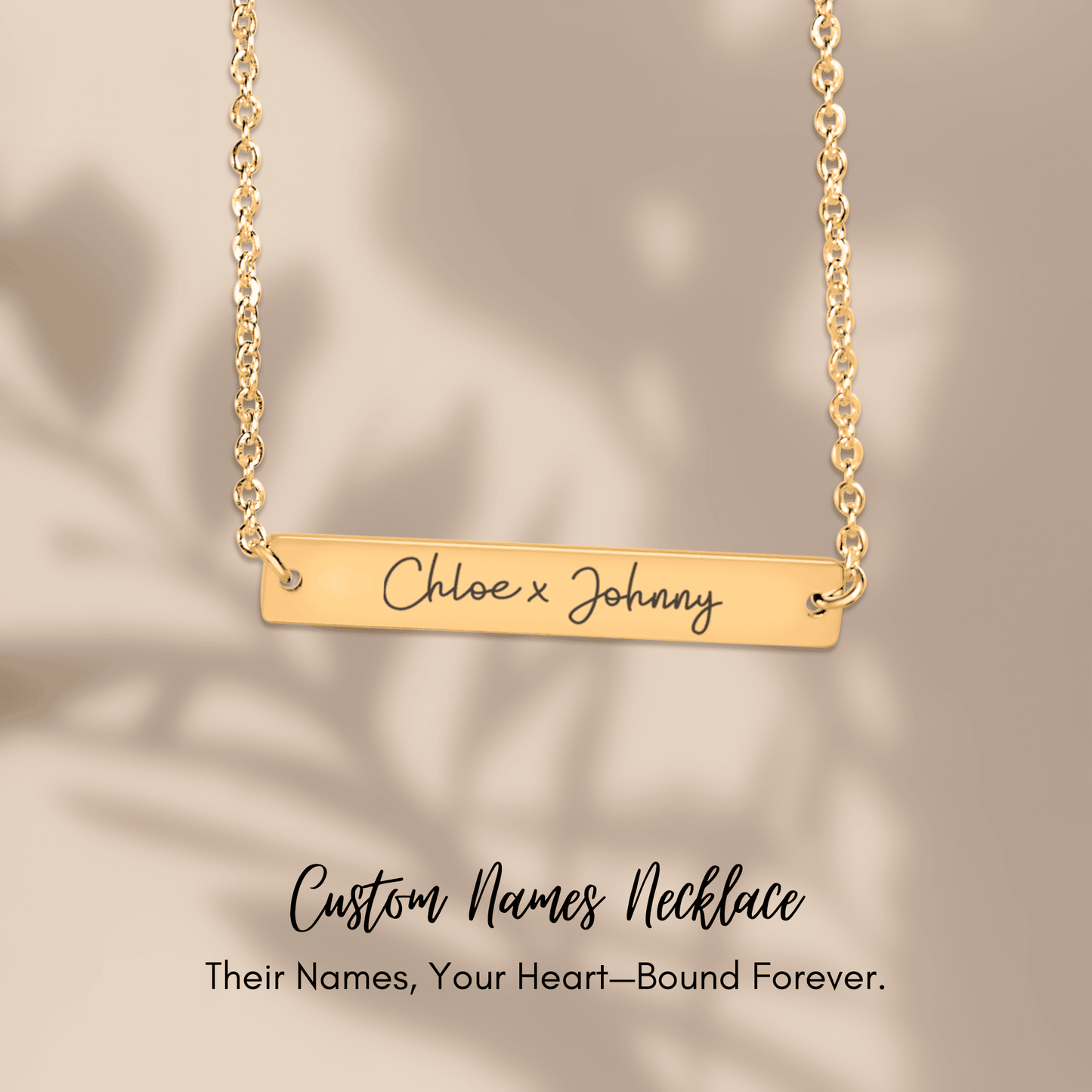 Name Tag Necklace