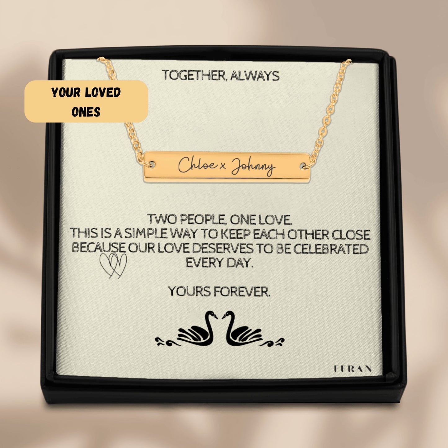 Name Tag Necklace