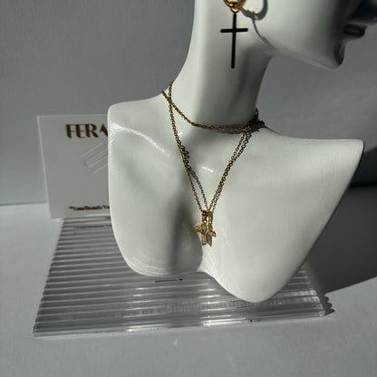 Vintage Cross Necklace