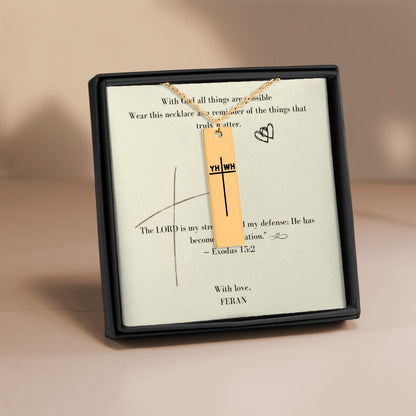 YHWH Necklace
