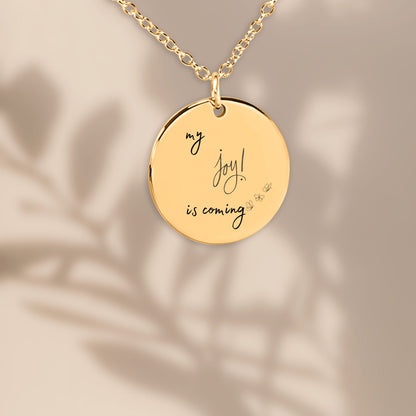 My Joy is coming Necklace
