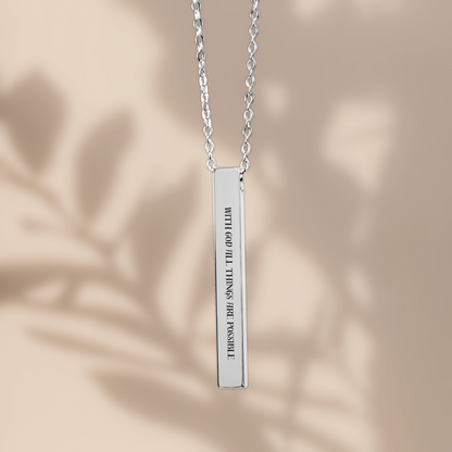 All Things Are Possible Necklace