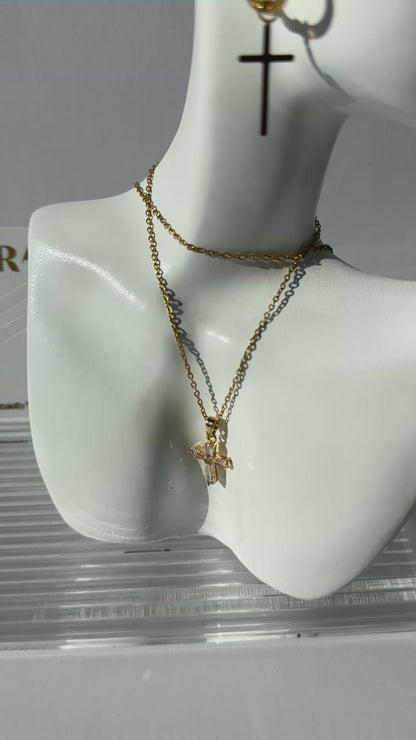 Vintage Cross Necklace